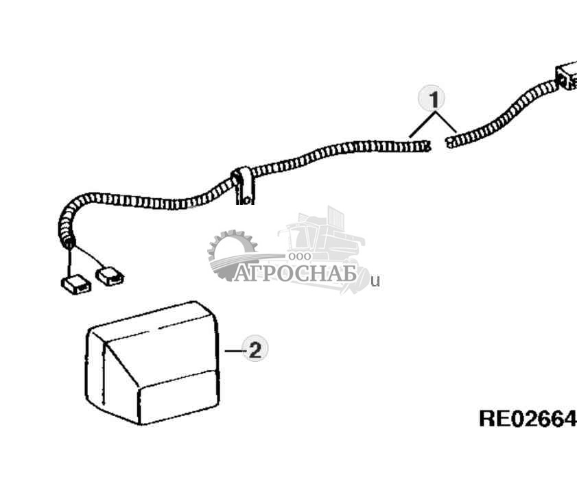 WIRING HARNESS (LICENSE PLATE LAMP) (EUROPEAN VERSION) 